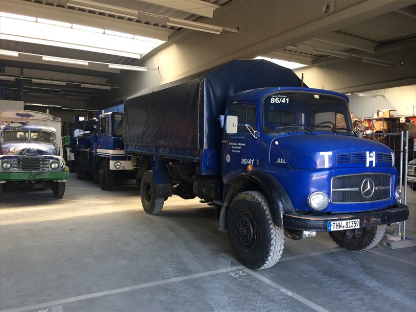 Daimler-Benz, LA 1113, LKW-PritschePlane