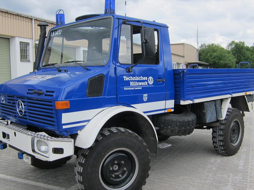 Mercedes-Benz, Unimog U 1300L, LKW-PritschePlane