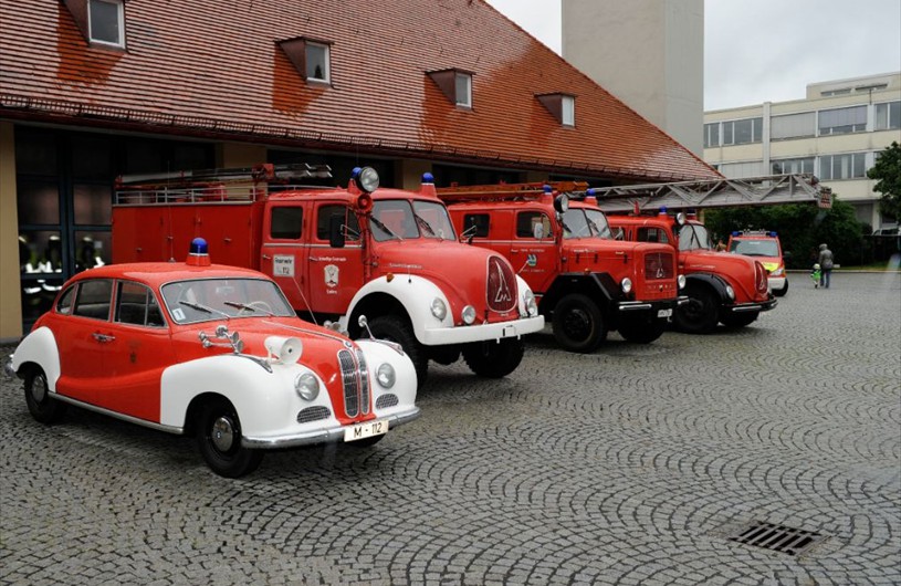 uenchner Loeschzug 1964 Tag der Offenen Tuer
