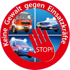 6.) Keine Gewalt gegen Einsatzkräfte