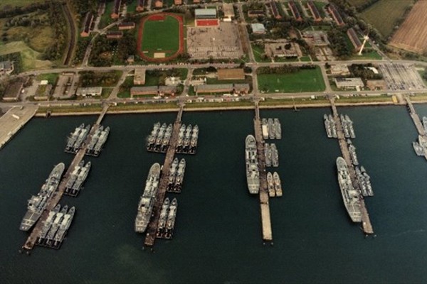Hafen Olpenitz.